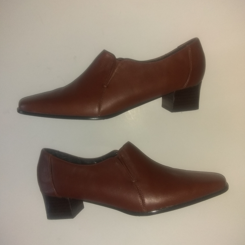 David Tate Leather Upper Shoes Sz 7.5S
